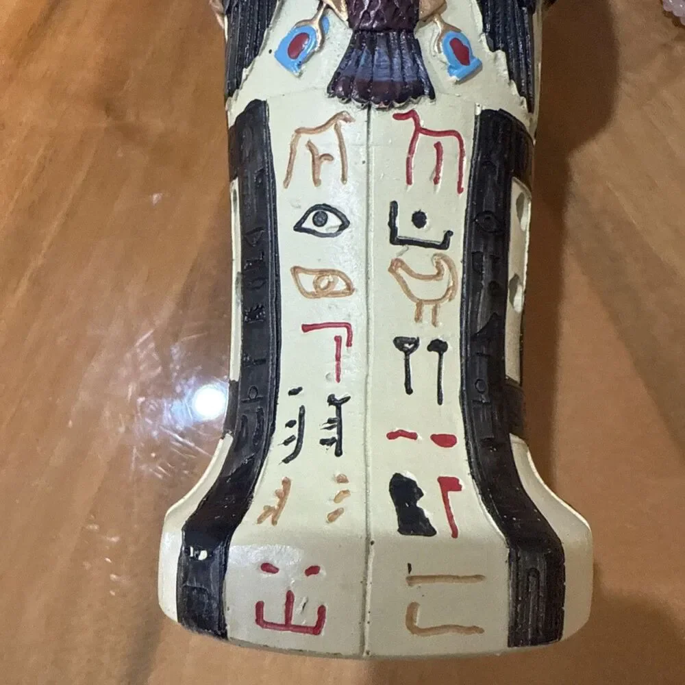 Egyptian God Anubis‎ Jackal Sarcophagus 7